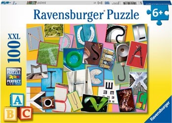 Ravensburger - Funny Alphabet - 100 Piece Jigsaw - Good Games
