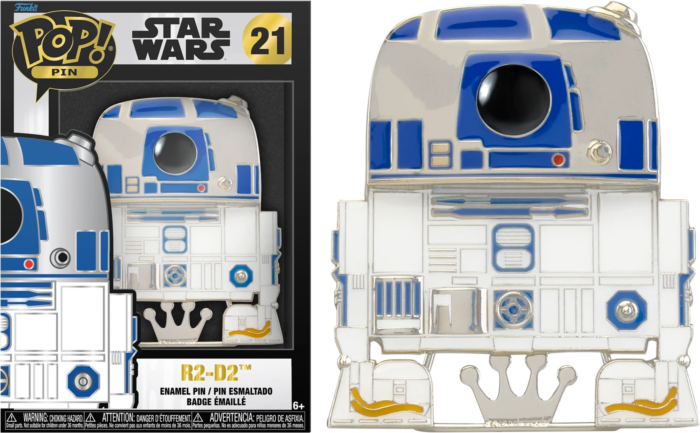 Star Wars - R2-D2 4 Pop! Enamel Pin - Good Games