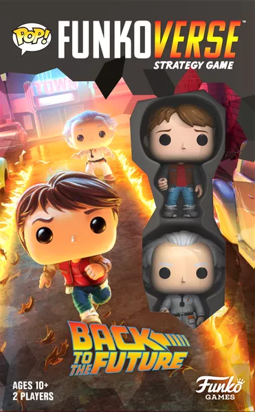 Funkoverse Back to the Future 100 2 Pack Expandalone Strategy Board Game