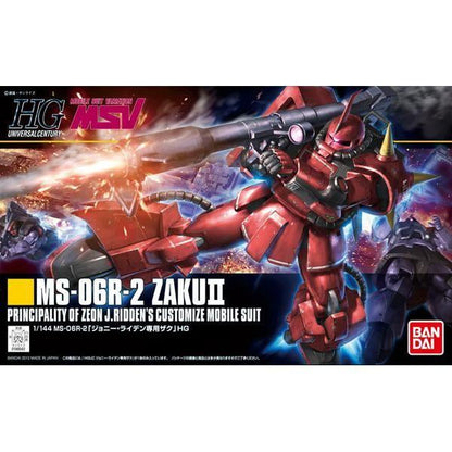 Bandai 1/144 Hguc Ms-06R-2 Zaku Ii Johnny Ridden Custom - Gundam - Good Games