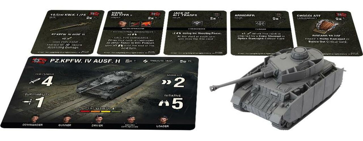 World of Tanks Miniatures Game - Panzer IV H - Good Games
