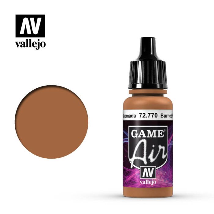 Vallejo Game Air - Burned Flesh 17ml Acrylic Paint (AV72770) - Good Games