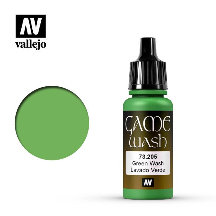 Vallejo Game Colour - Wash Green Wash (AV73205) - Good Games