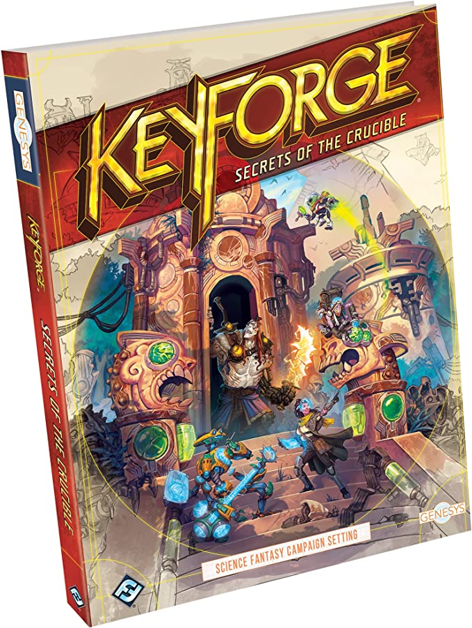 KeyForge Genesys - Secrets of the Crucible RPG - Good Games