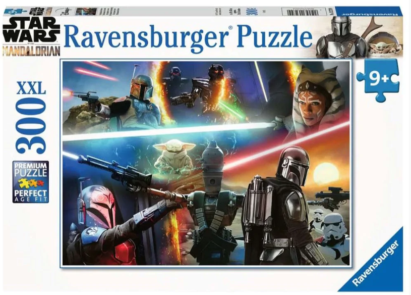 Ravensburger - Star Wars The Mandalorian Crossfire - 300 Piece XXL Jigsaw - Good Games