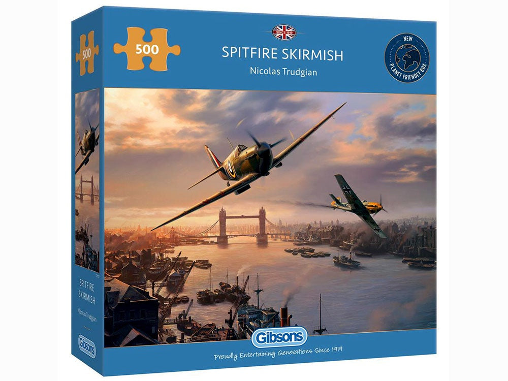 Gibsons - Spitfire Skirmish 500 Piece Jigsaw - Good Games