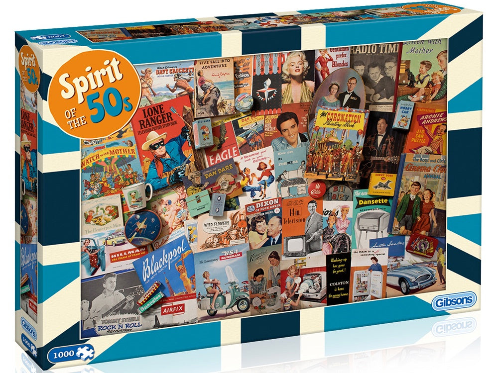 Gibsons - Spirit of the 50s 1000 Piece Jigsaw
