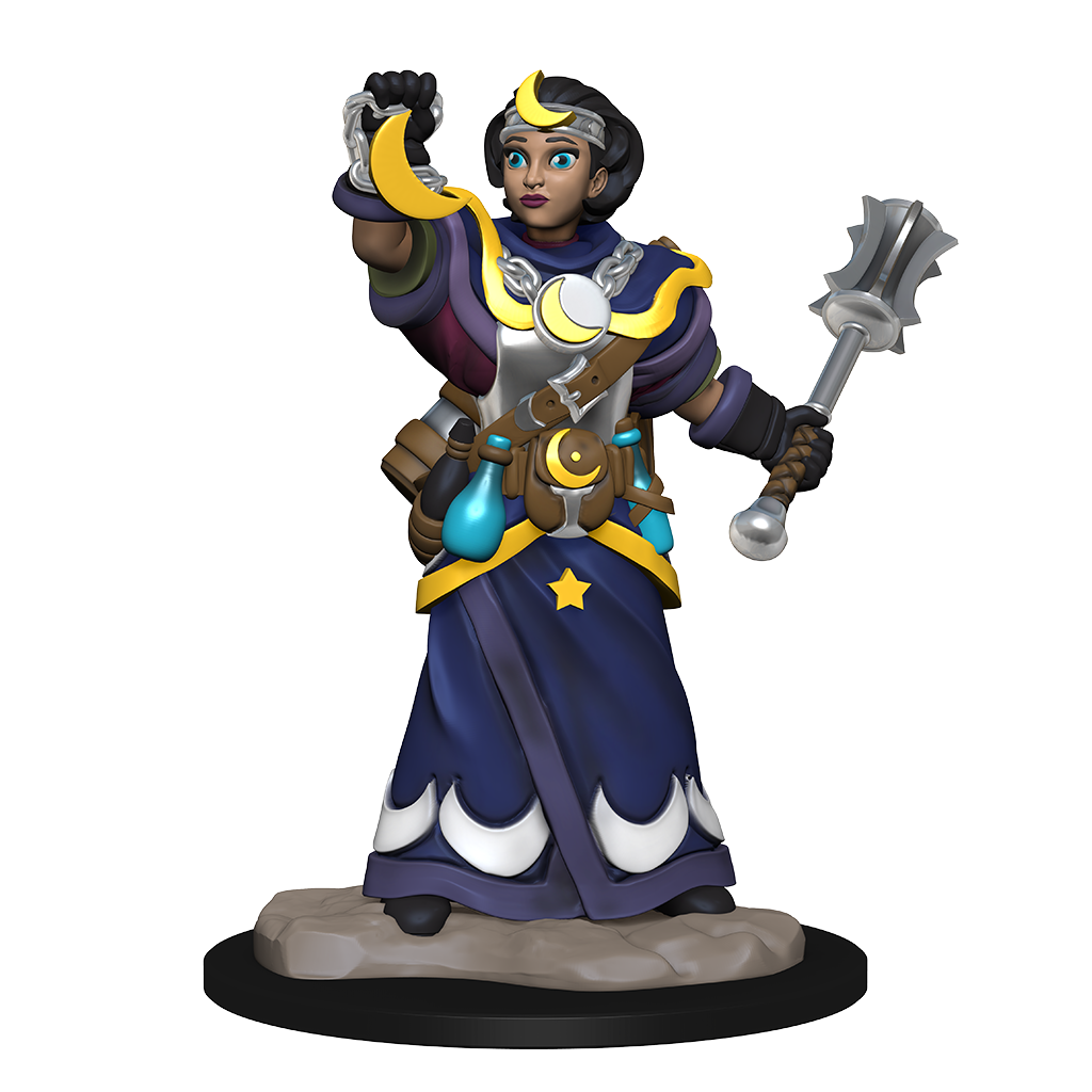 Wizkids Wardlings Rpg Figures Girl Cleric & Winged Cat - Good Games