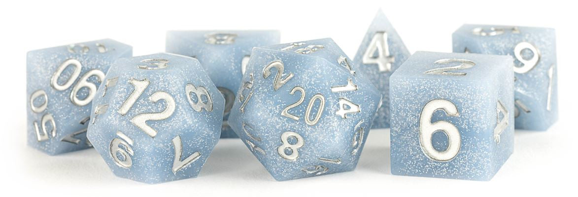 Metallic Dice Games - Sharp Edge Silicone Rubber Dice Set 16mm