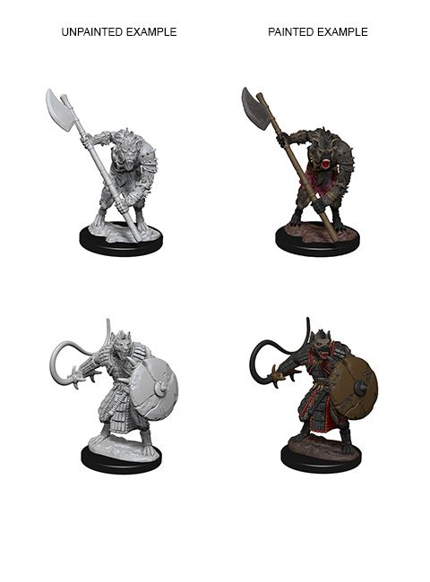 Pathfinder Deep Cuts Unpainted Miniatures Gnolls - Good Games