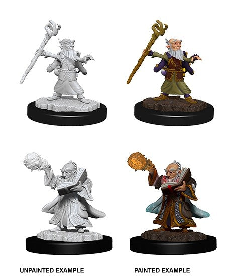 Dungeons & Dragons - Nolzurs Marvelous Unpainted Miniatures Male Gnome Wizard - Good Games