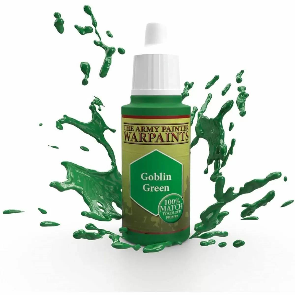 Army Painter Warpaints - Goblin Green Acrylic Paint 18ml - Good Games