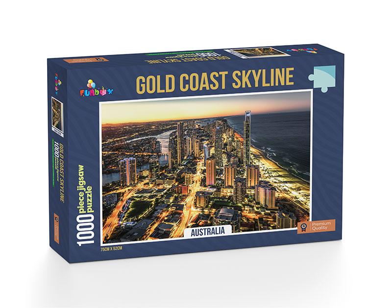 Funbox - Gold Coast Skyline 1000 Piece Jigsaw