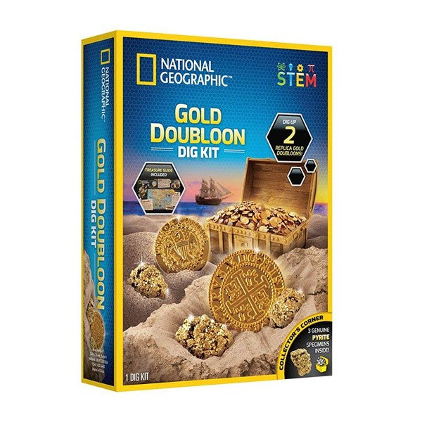 National Geographic - Gold Doubloon Dig Kit - Good Games