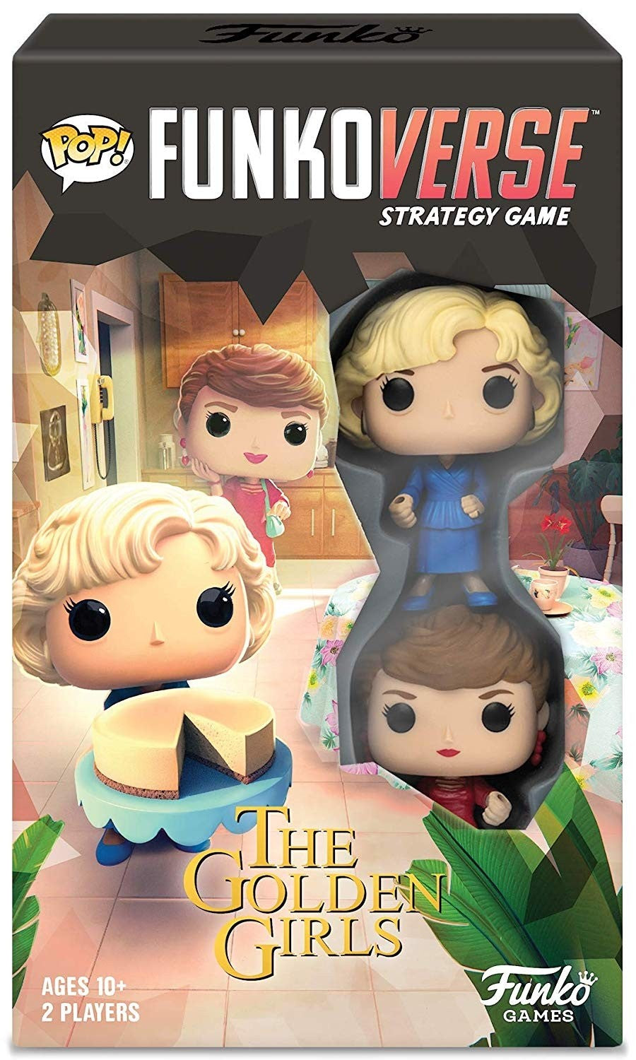 Funkoverse Golden Girls 100 2 Pack Expandalone Strategy Board Game - Good Games