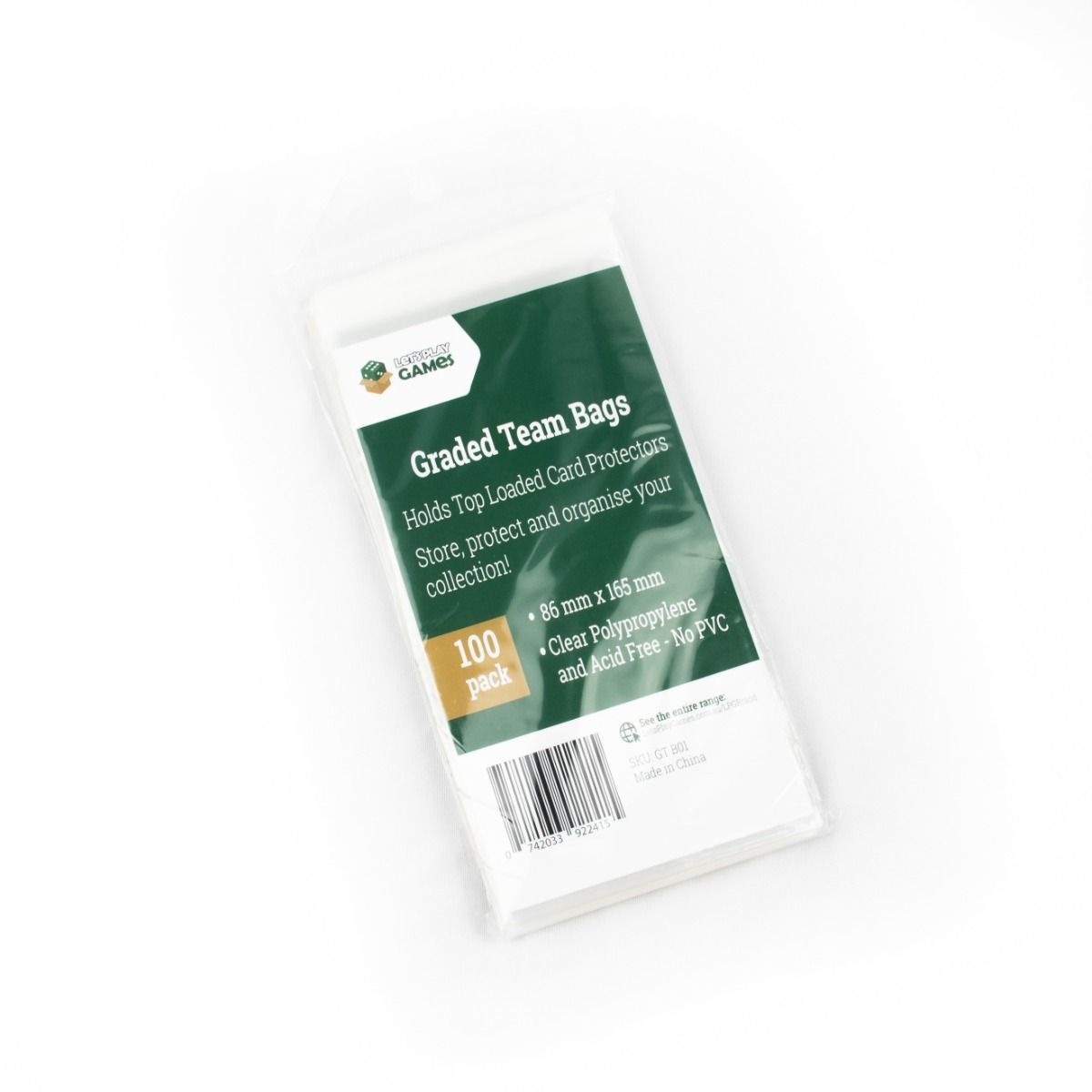 LPG Essentials - Graded Team Bag - 86 x 165mm (100) - Good Games