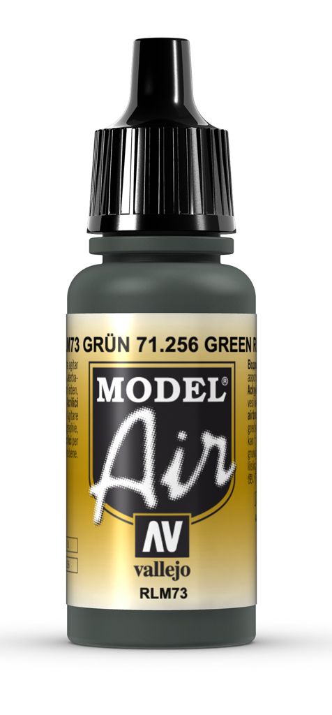 Vallejo Model Air - Green Rlm73 17ml Acrylic Paint (AV71256) - Good Games
