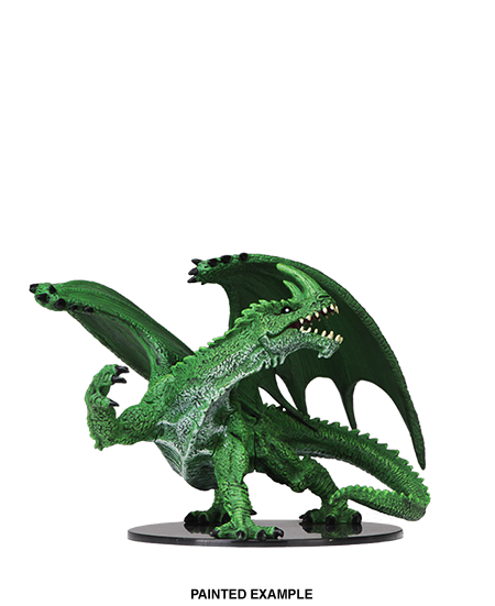 Pathfinder Battles Deep Cuts Gargantuan Green Dragon - Good Games