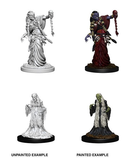 Dungeons & Dragons - Nolzurs Marvelous Unpainted Miniatures Green Hag & Night Hag - Good Games