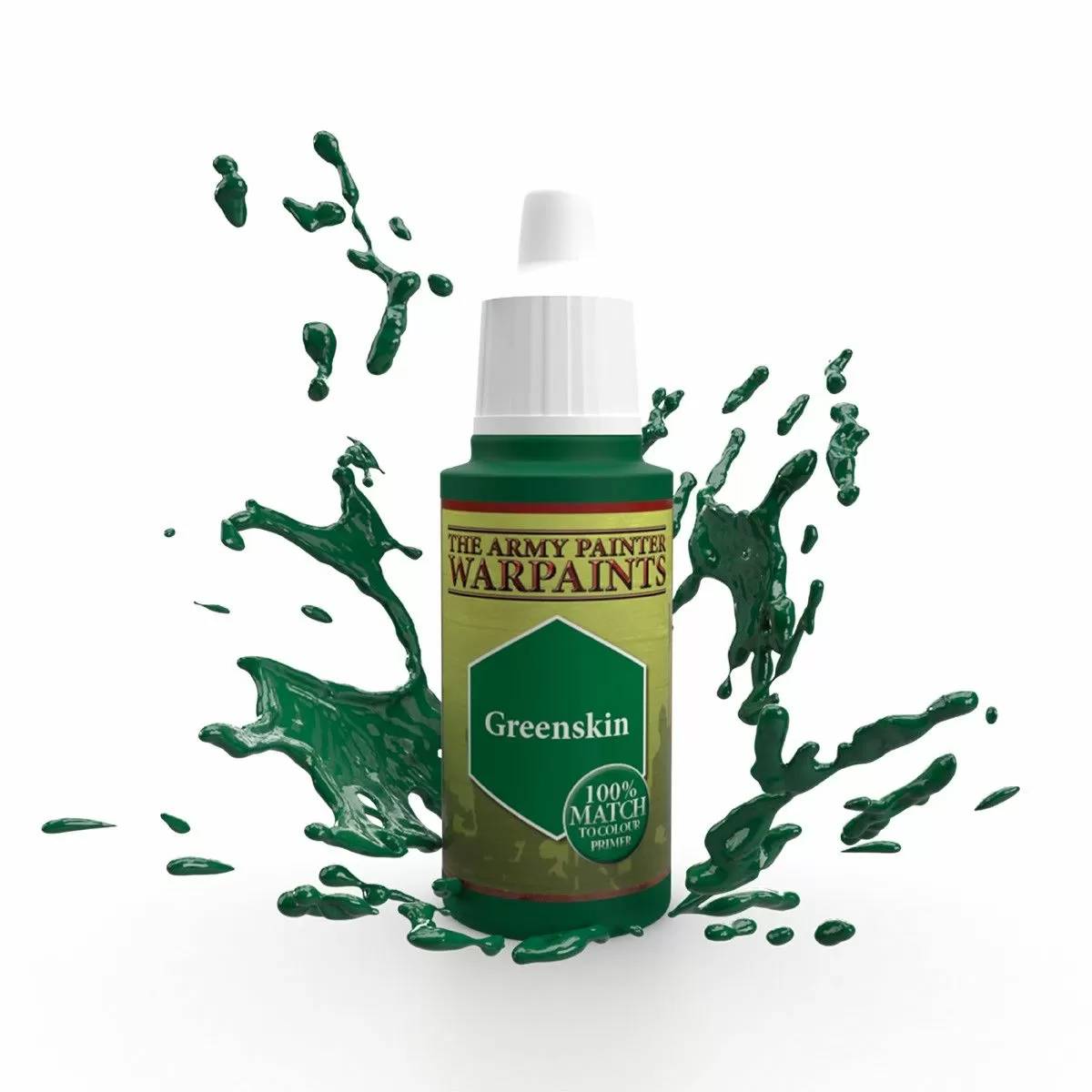 Army Painter Warpaints - Greenskin Acrylic Paint 18ml - Good Games