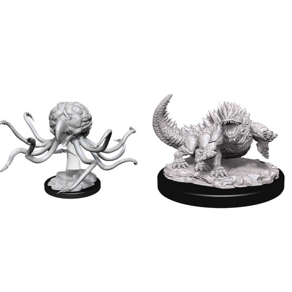 Dungeons & Dragons - Nolzurs Marvelous Unpainted Miniatures Grell And Basilisk - Good Games