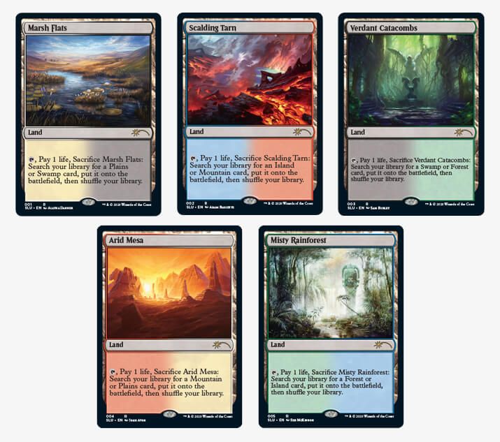 Magic: The Gathering - Secret Lair - Ultimate Edition: The Enemy Fetch Lands