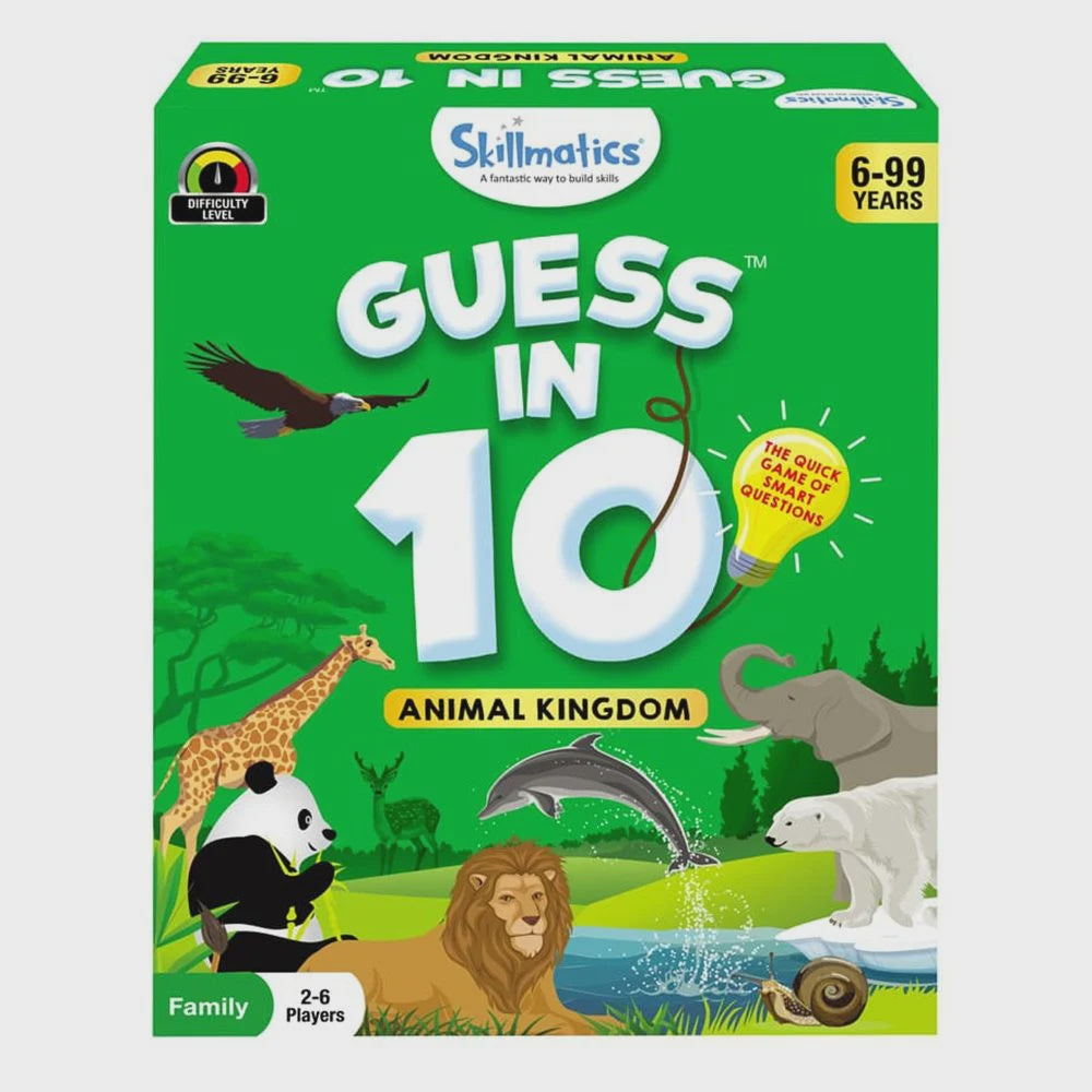 Skillmatics - Guess In 10 Animal Kingdom - Good Games