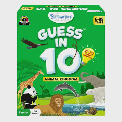 Skillmatics - Guess In 10 Animal Kingdom - Good Games