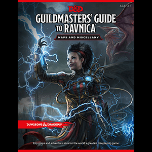Dungeons & Dragons Guildmasters Guide To Ravnica Maps And Miscellany - Good Games