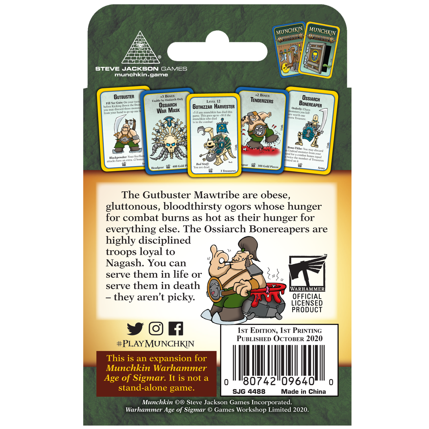Munchkin Age Of Sigmar Guts and Glory - Good Games