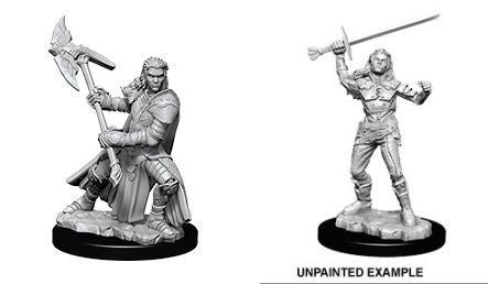 Dungeons & Dragons - Nolzurs Marvelous Unpainted Miniatures Female Half Orc Fighter - Good Games