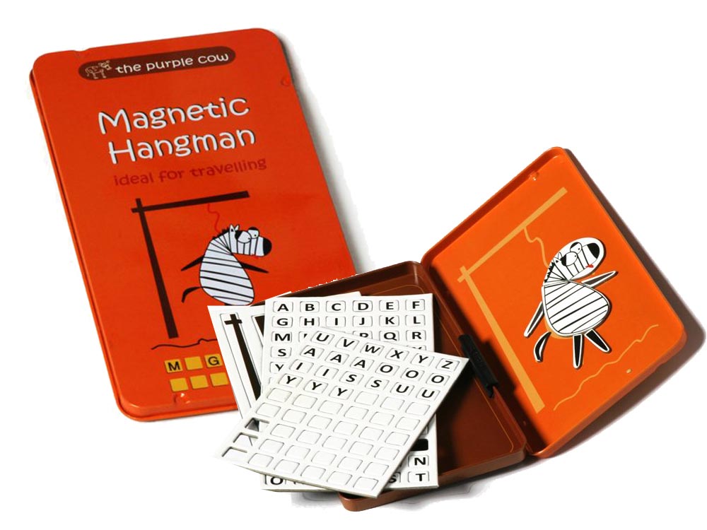 Magnetic Games Tins - Magnetic Hangman - Good Games