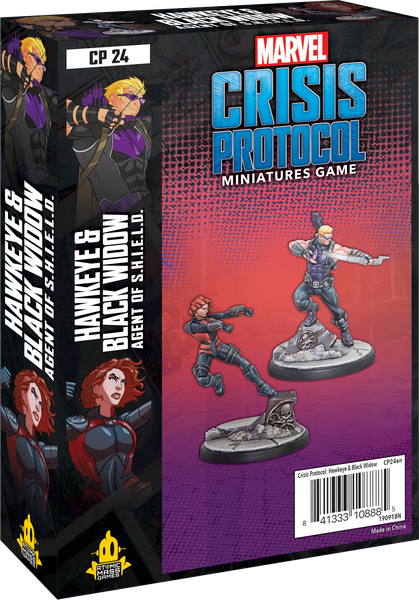 Marvel: Crisis Protocol - Hawkeye And Black Widow Character Pack - Good Games