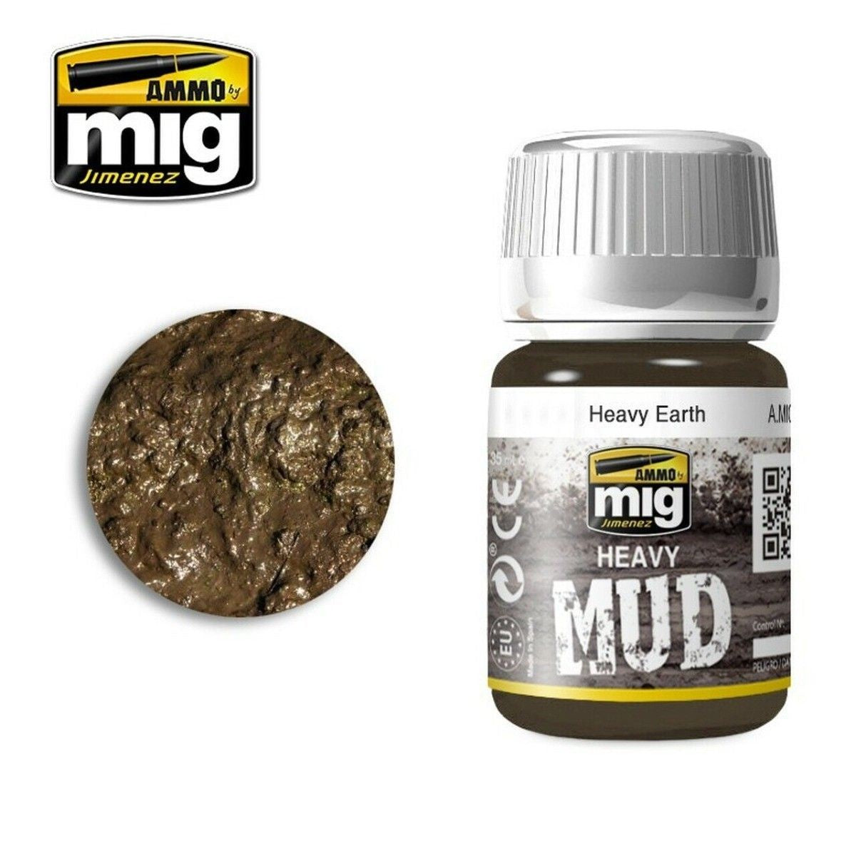 Ammo by MIG Enamel Textures Heavy Earth 35ml - Good Games