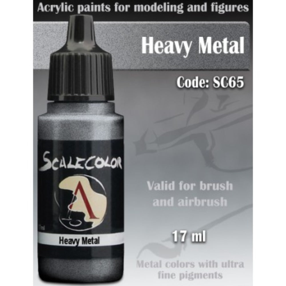 Scale 75 - Scalecolor Heavy Metal (17 ml) SC-65 Acrylic Paint - Good Games