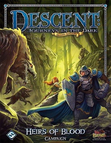 Descent 2nd Edition Heirs Of Blood Campaign Book - Good Games