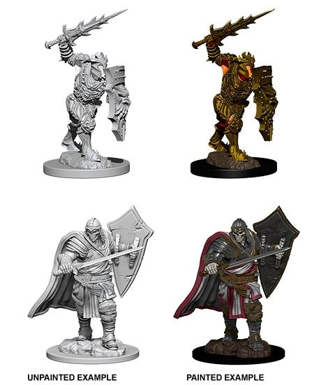 Dungeons & Dragons - Nolzurs Marvelous Unpainted Miniatures Death Knight & Helmed Horror - Good Games