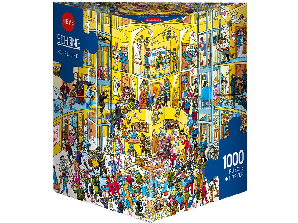 Heye - Schone Hotel Life 1000 Piece Jigsaw - Good Games