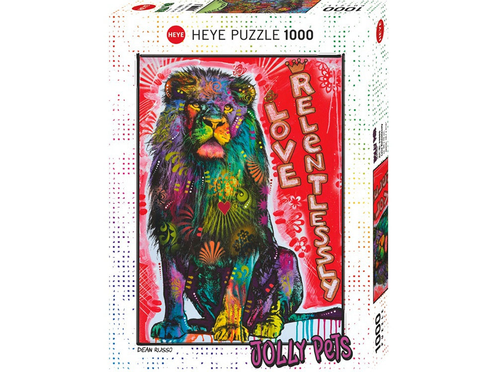 Heye - Jolly Pets Love Relentlessly 1000 Piece Jigsaw - Good Games