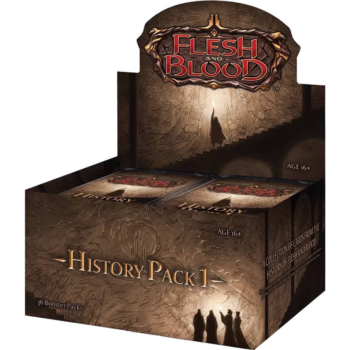 Flesh and Blood TCG - History Pack 1 Booster Box - Good Games