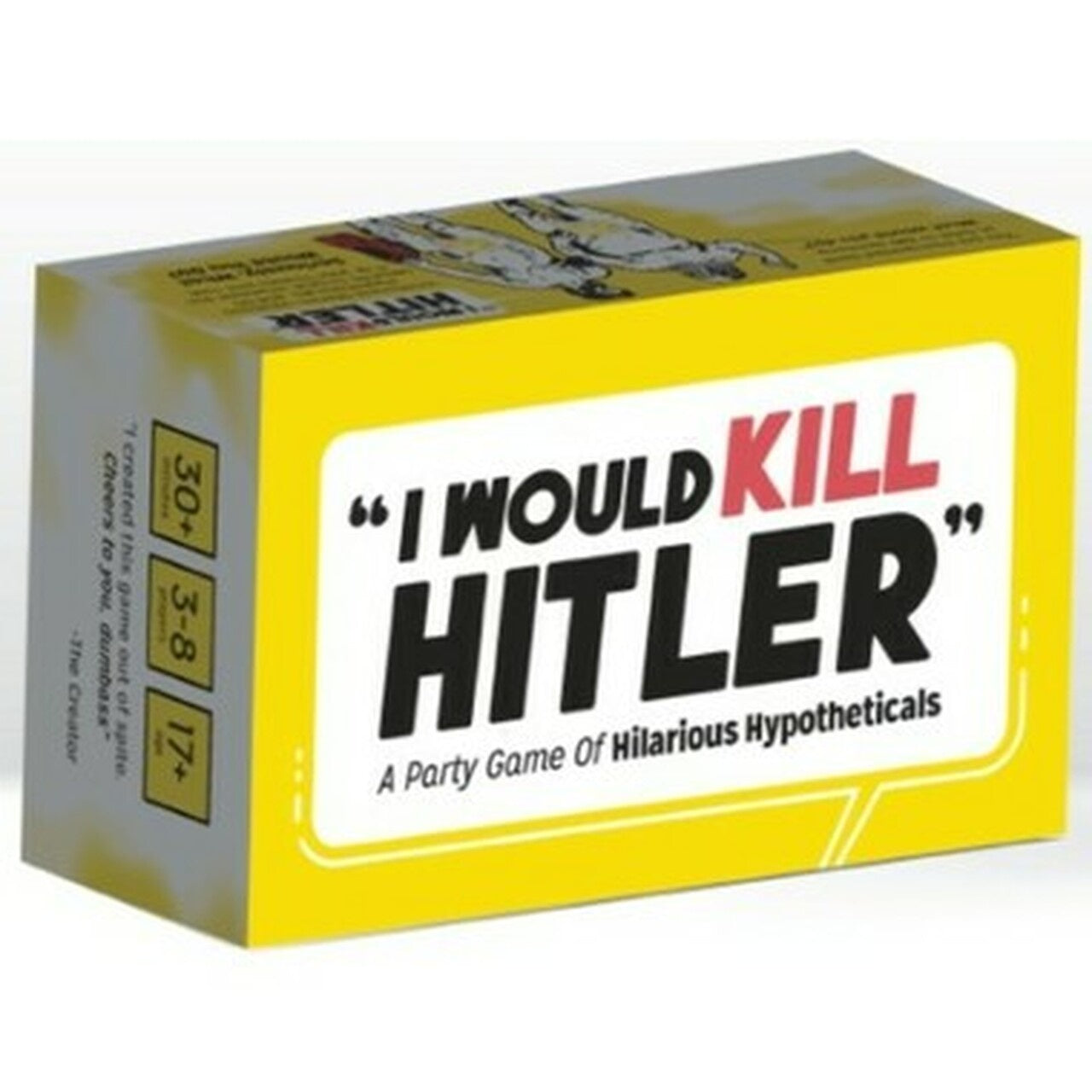 I Would Kill Hitler - A Party Game of Hilarious Hypotheticals - Good Games
