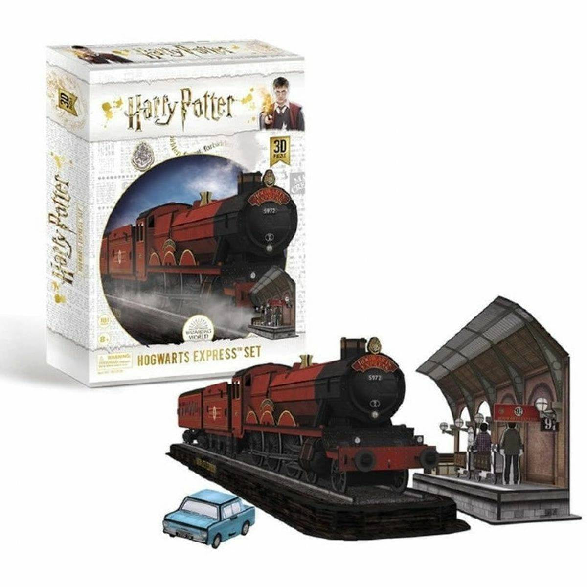 Harry Potter Hogwarts Express Set 181 Piece 3D Jigsaw - Good Games
