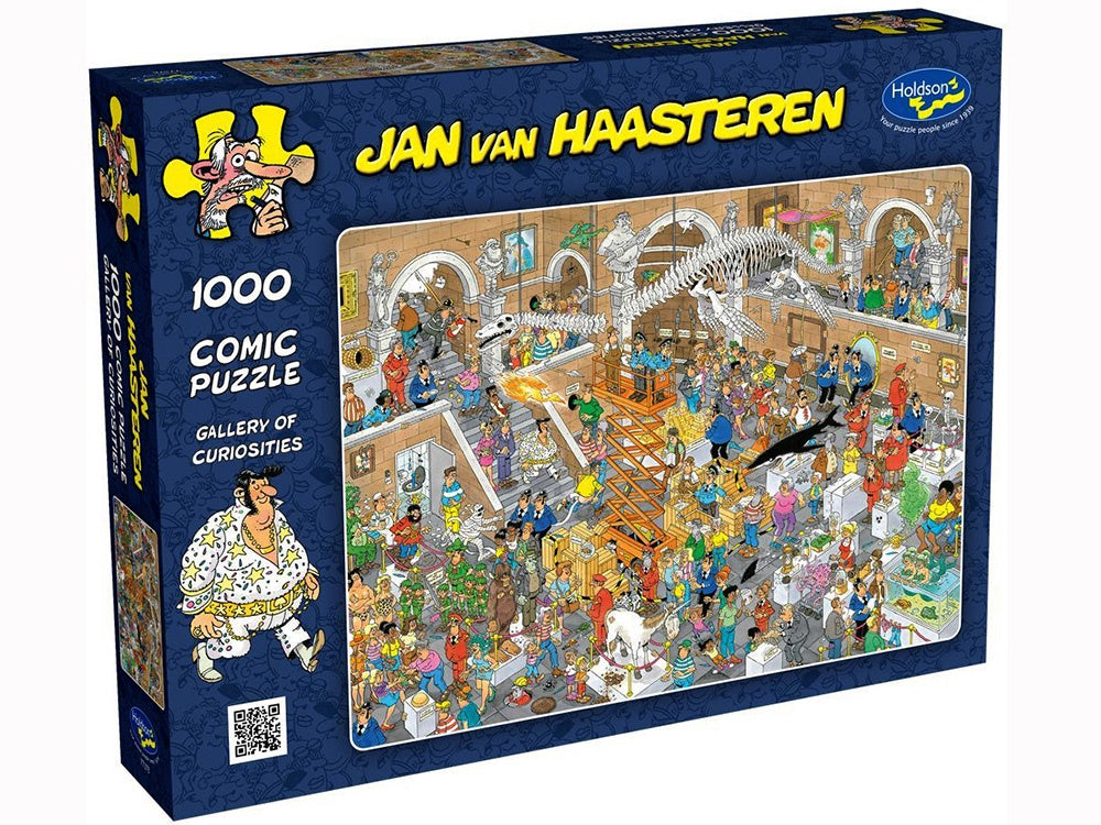 Jan Van Haasteren - Curiosity Gallery 1000 Piece Jigsaw - Good Games