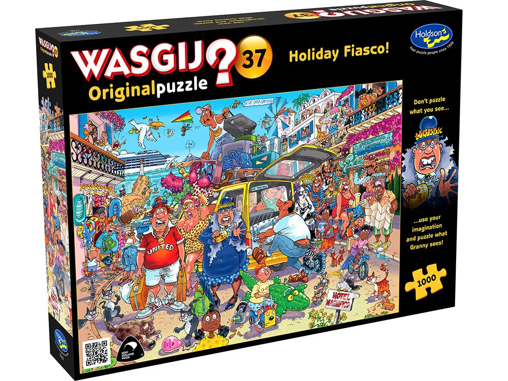 Wasgij? Original 37 - Holiday Fiasco 1000 Piece Jigsaw - Good Games