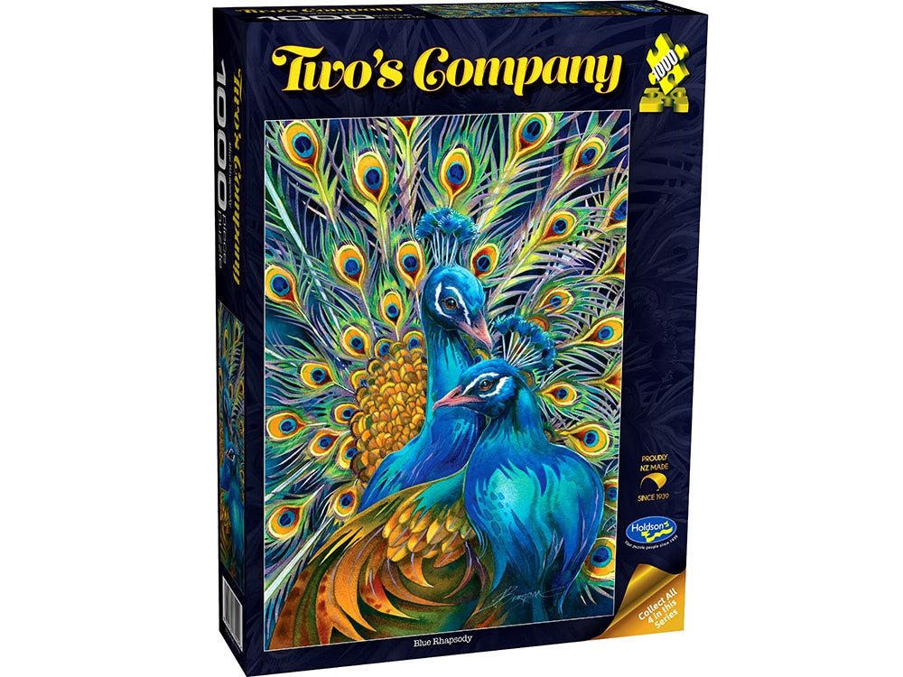 Holdson Twos Company Blue Rhapsody 1000 Piece Jigsaw - Good Games