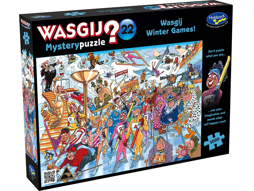 Wasgij? Mystery 22 - Winter Games 1000 Piece Jigsaw - Good Games