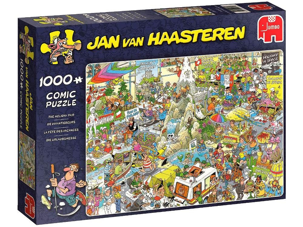 Jan Van Haasteren - The Holiday Fair 1000 Piece Jigsaw - Good Games