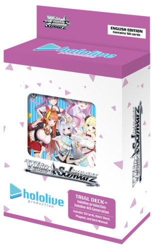 Weiss Schwarz - Hololive Production: Hololive 4th Generation Trial Deck+ - English - Good Games