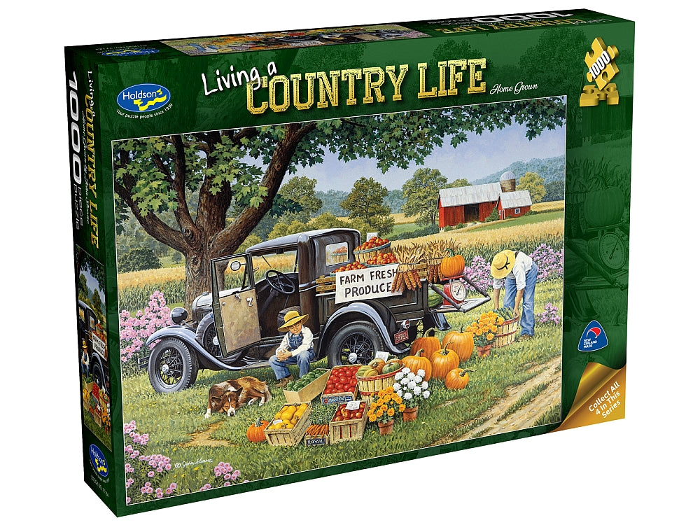 Holdson - Living A Country Life Homegrown 1000 Piece Jigsaw - Good Games