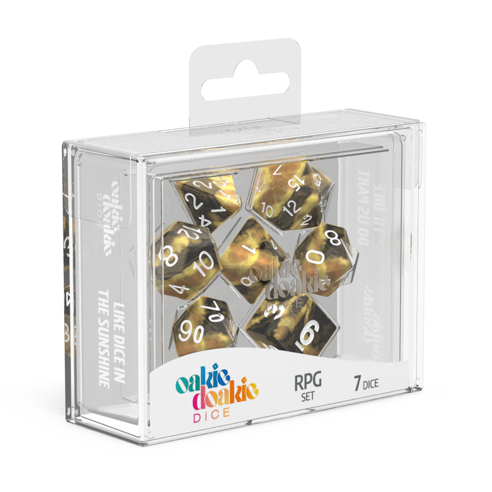 Oakie Doakie Dice - RPG Set Gemidice Hornet (7)